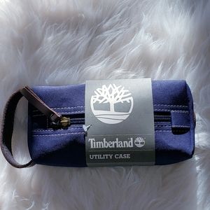 Timberland men's canvas zipper classic travel kit